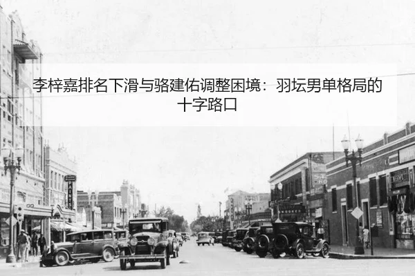 李梓嘉排名下滑与骆建佑调整困境：羽坛男单格局的十字路口